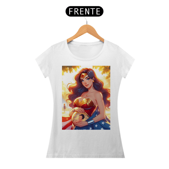 Blusa (Baby Long Classic) personalizada dia das mães