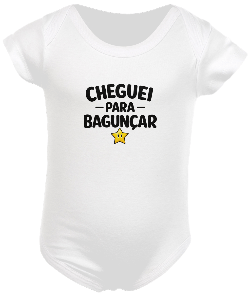 Nome do produto: Bory bebe - Cheguei para bagunçar