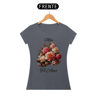 Nome do produto Blusa ( Baby Long Pima) personalizada  dia das mães