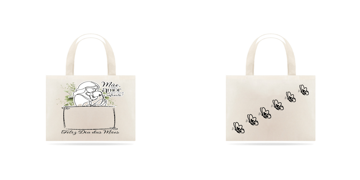 Nome do produto: Ecobag personalizada dia das mães ( personalize com sua foto)
