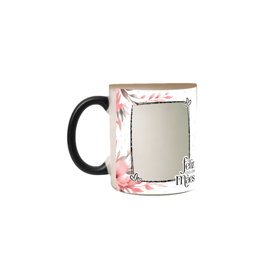 caneca mágica dia das mães personalizada