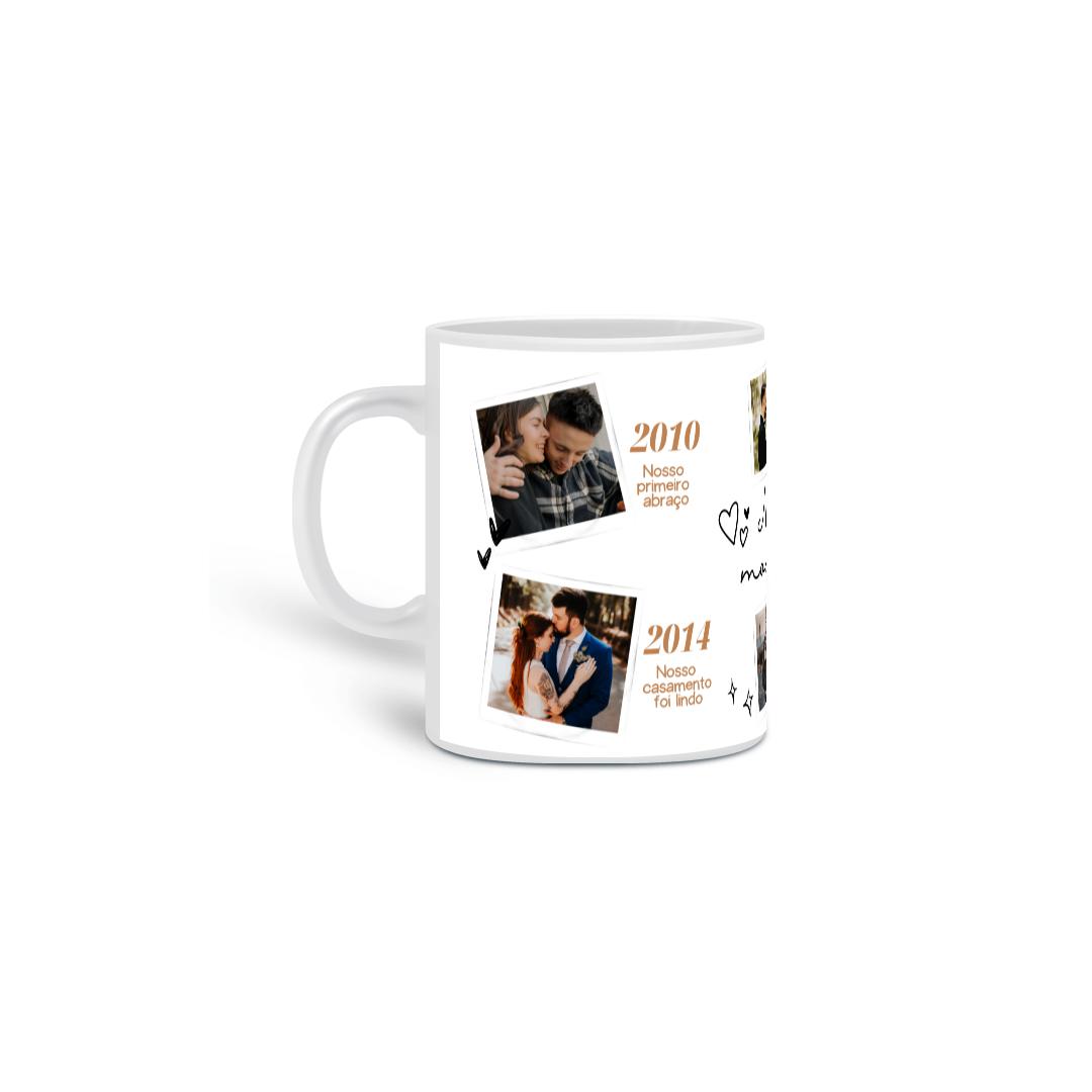 Nome do produto: Caneca personalizada dia dos namorados ( entre em contato conosco para personalizar com a sua foto)