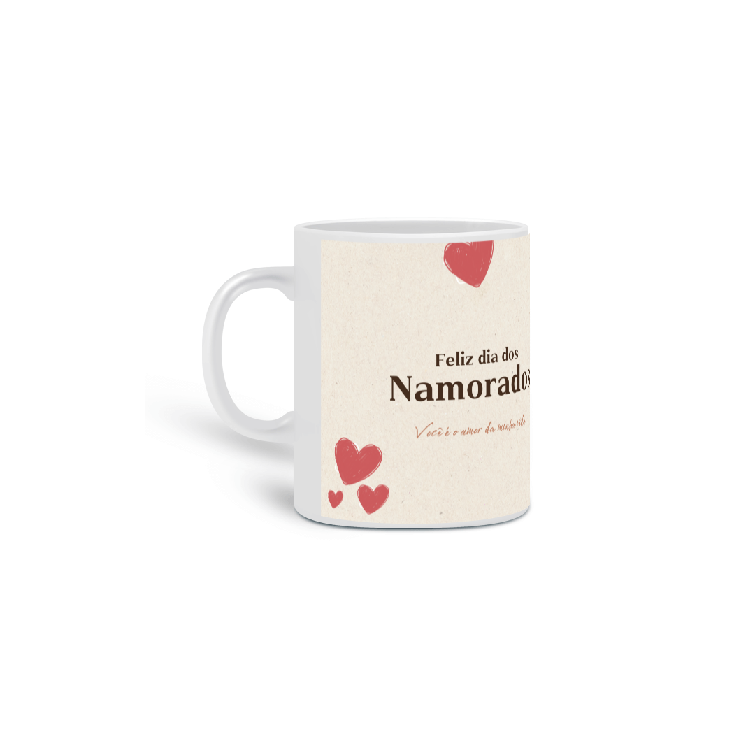 Nome do produto: Caneca personalizada dia dos namorados( entre em contato conosco e personalize com a sua foto)