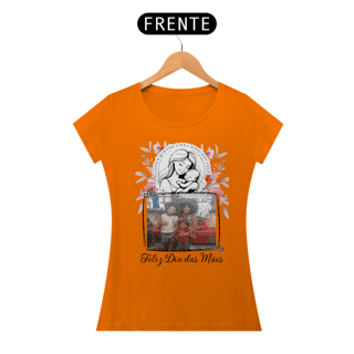 Nome do produto Blusa ( Baby long classic) personalizada dia das mães 