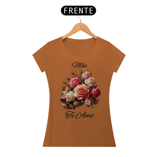 Nome do produto Blusa ( Baby Long Pima) personalizada  dia das mães