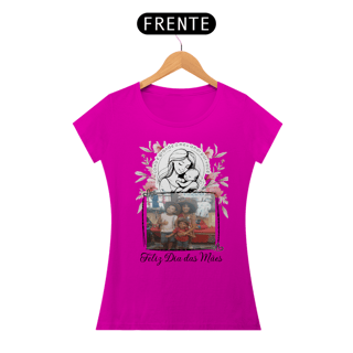 Nome do produto Blusa ( Baby long classic) personalizada dia das mães 
