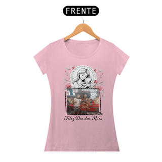 Nome do produto Blusa ( Baby long classic) personalizada dia das mães 