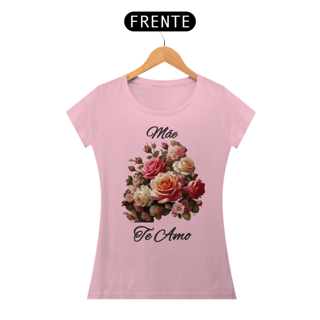 Nome do produto Blusa ( Baby Long Pima) personalizada  dia das mães
