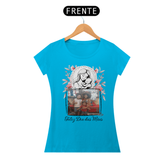Nome do produto Blusa ( Baby long classic) personalizada dia das mães 