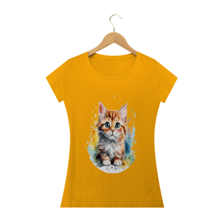 Nome do produto Camiseta Baby Long Classic -Gatinha II