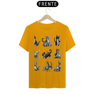 Nome do produto T-Shirt Classic - Gatos e cachorro Coletânea