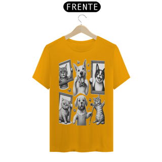 Nome do produto T-Shirt Classic - Gatos e cachorro Coletânea III