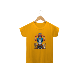 Nome do produto Camiseta Classic Infantil 2a/14a -ThuderCats e gato