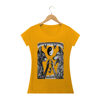 Nome do produto Camiseta Baby Classic Long- Harmonia Gato e Cão