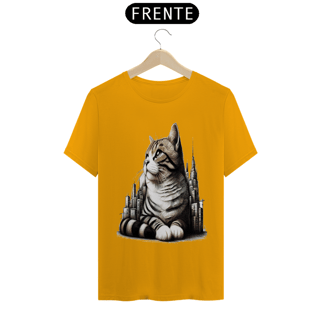 Nome do produto T-Shirt Classic - Gato em desenho Lápis I