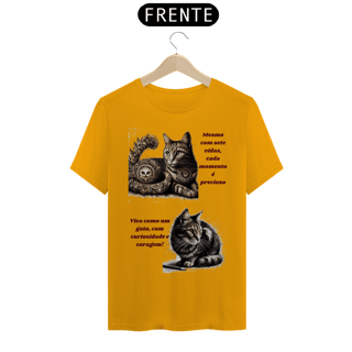 Nome do produto T-Shirt Classic -  Gato em desenho Lápis II