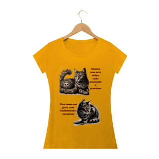 Nome do produto Camiseta Baby Classic Long- Gato em desenho Lápis II
