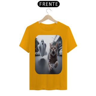 Nome do produto T-Shirt Classic– Gato Correndo Fantasma