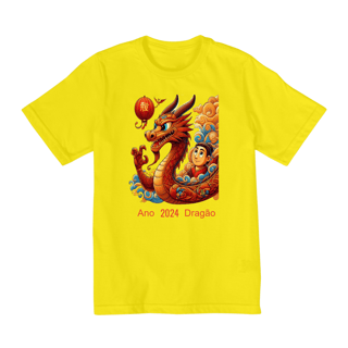 Nome do produto Camiseta Quality Infantil 10a/14a - Horóscopo Chinês 2024