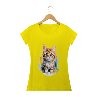Nome do produto Camiseta Baby Long Classic -Gatinha II