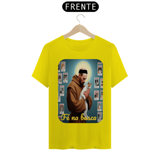Nome do produto T- shirt Classic - Fé na busca do meu Pet
