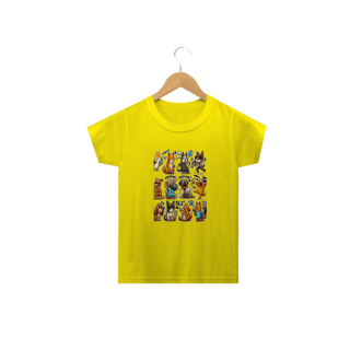 Nome do produto Camiseta Classic Infantil 2a/14a - Camiseta Gatos e cachorro Coletânea IV