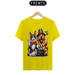 Nome do produto T- shirt Quality - Gato e cachorro 