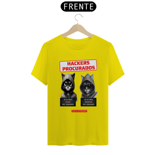 Nome do produto T - Shirt Quality – Gatos Hackers procurados