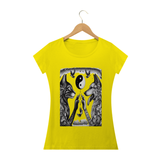 Nome do produto Camiseta Baby Classic Long- Harmonia Gato e Cão