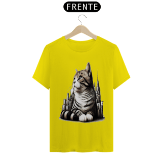 Nome do produto T-Shirt Classic - Gato em desenho Lápis I