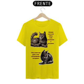 Nome do produto T-Shirt Classic -  Gato em desenho Lápis II