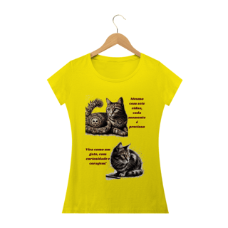Nome do produto Camiseta Baby Classic Long- Gato em desenho Lápis II