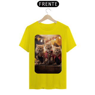 Nome do produto T-Shirt Classic - Gato -Banda Gatork'n' Roses