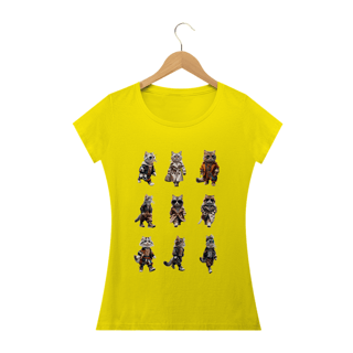 Nome do produto Camiseta Baby Classic Long-  6 Gatos elegantes