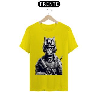 Nome do produto T- shirt Classic -Soldado Gato