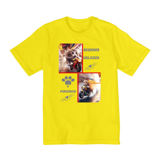 Nome do produto Camiseta Quality Infantil 10a/14a - Bigodes velozes e furiosos II