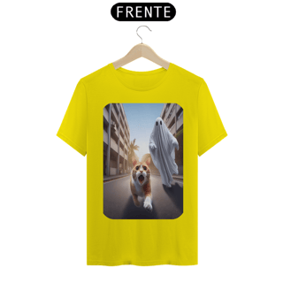 Nome do produto T- shirt Quality - Gato correndo fantasma III