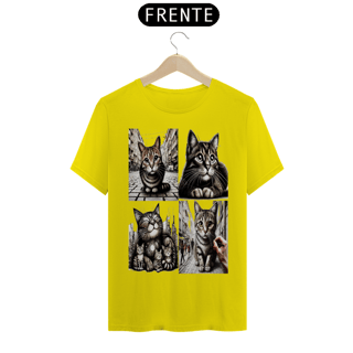 Nome do produto T-Shirt Classic - 4 gatos