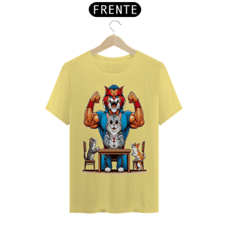Nome do produto T-Shirt Estonada – ThuderCats e gato