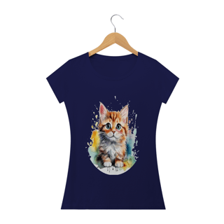 Nome do produto Camiseta Baby Long Classic -Gatinha II