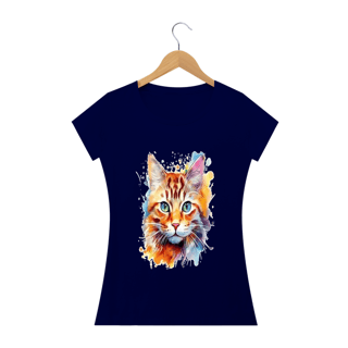 Nome do produto Camiseta Baby Long  Quality- Gata Michin