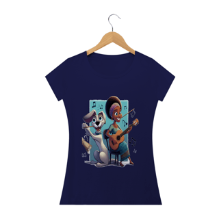Nome do produto Camiseta Baby Long Classic- Camiseta cachorro Tocando