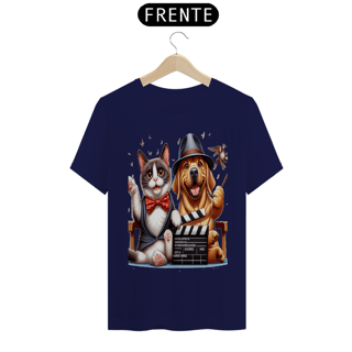 Nome do produto T-Shirt Classic - Gato e cachorro 