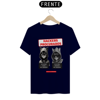 Nome do produto T - Shirt Quality – Gatos Hackers procurados