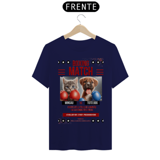 Nome do produto T-Shirt Classic - Boxe GatoXCão Peso Pulga 