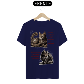 Nome do produto T-Shirt Classic -  Gato em desenho Lápis II