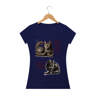 Nome do produto Camiseta Baby Classic Long- Gato em desenho Lápis II