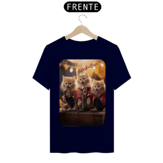 Nome do produto T-Shirt Quality – Gato -Banda Gatork'n' Roses