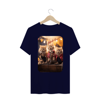 Nome do produto T-Shirt PLUS SIZE -  Gato -Banda Gatork'n' Roses