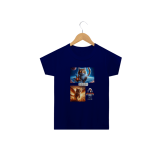 Nome do produto Camiseta Classic Infantil 2a/14a - Gato Goose Marvel II